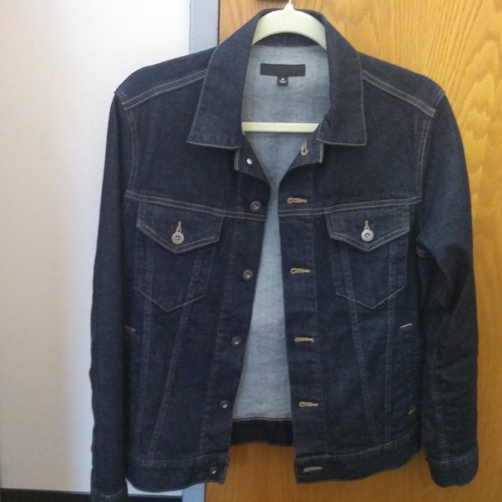 Uniqlo Dark Wash Denim Jacket